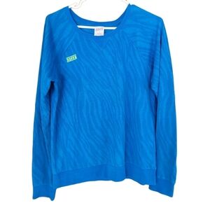 Soffe Crew Neck Sweatshirt Blue Size L